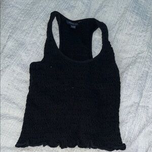 Ribbed American Eagle Tank Top
